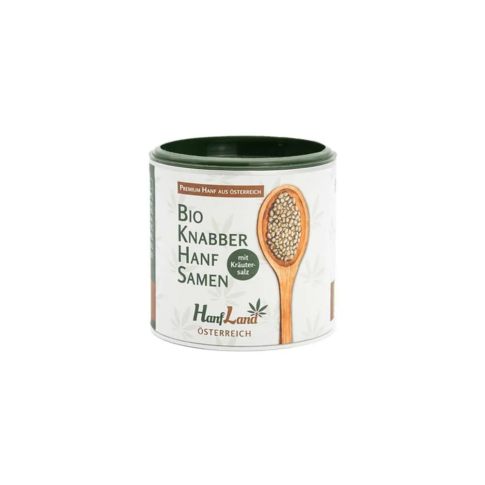 Hanfsamen mit Kräutersalz