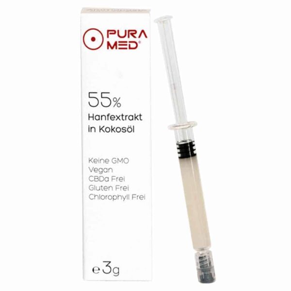 CBD Paste, Pura Med MCT 55% CBD Paste by Kannaswiss