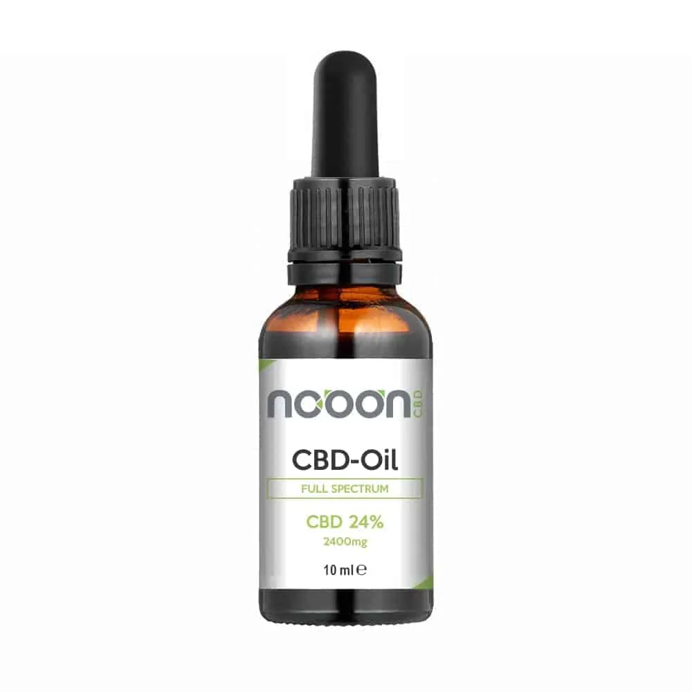 NOOON CBD Öl 24% 2400mg CBD , ✓ enthält 100% natürliches, CO2-extrahiertes CBD, ✓ Full Spectrum, ✓ Best quality CBD Oils ✓Premium CBD Oil