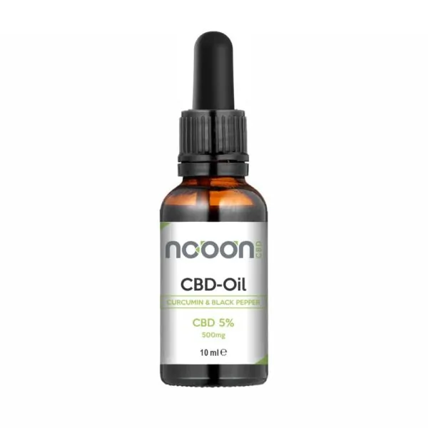 CBD Öl 5 % BLACK PEPPER & CURCUMIN (Naturextrakt)
