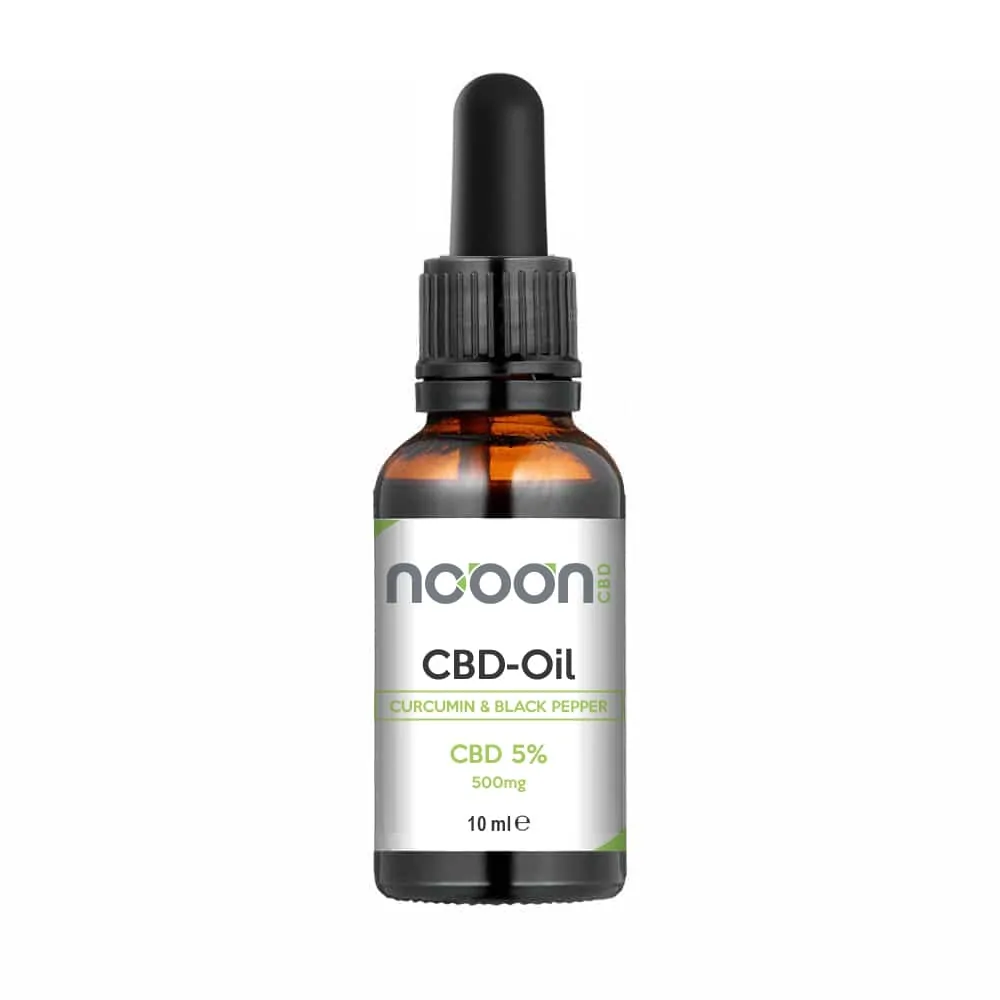 CBD Öl 5 % BLACK PEPPER & CURCUMIN (Naturextrakt)