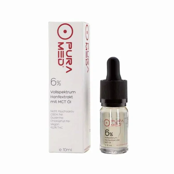 Pura Med 6% CBD MCT Öl by KannaSwiss