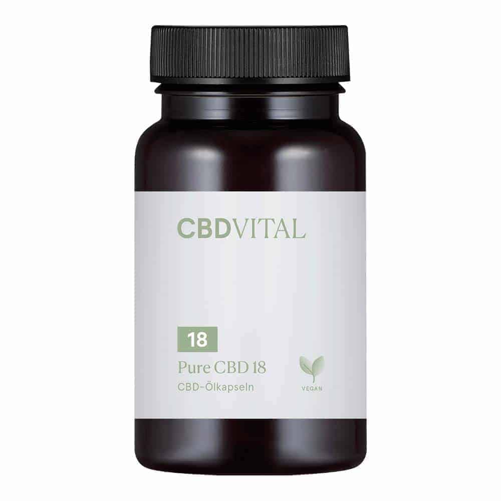 CBD Vital Pure CBD Kapseln (5%,10%,18% & 32%)