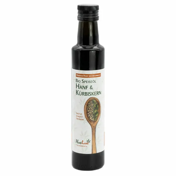 Bio Hanf-Kürbiskernöl