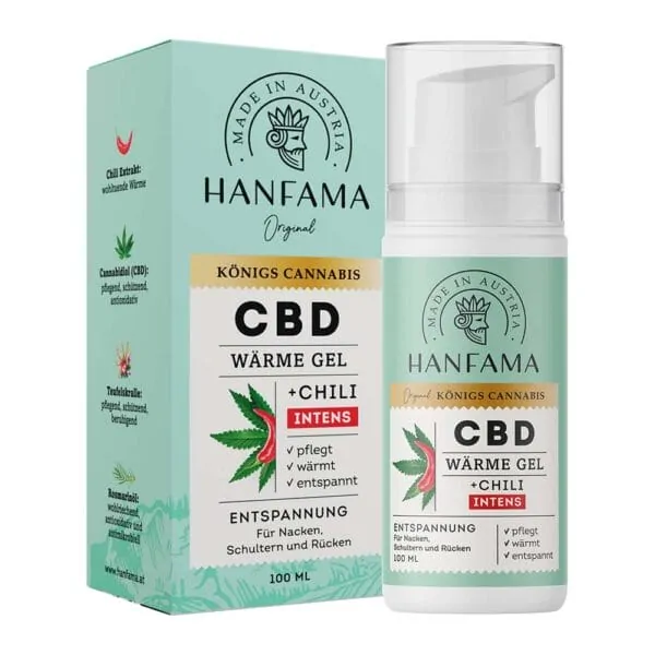 CBD Wärme Gel Intens