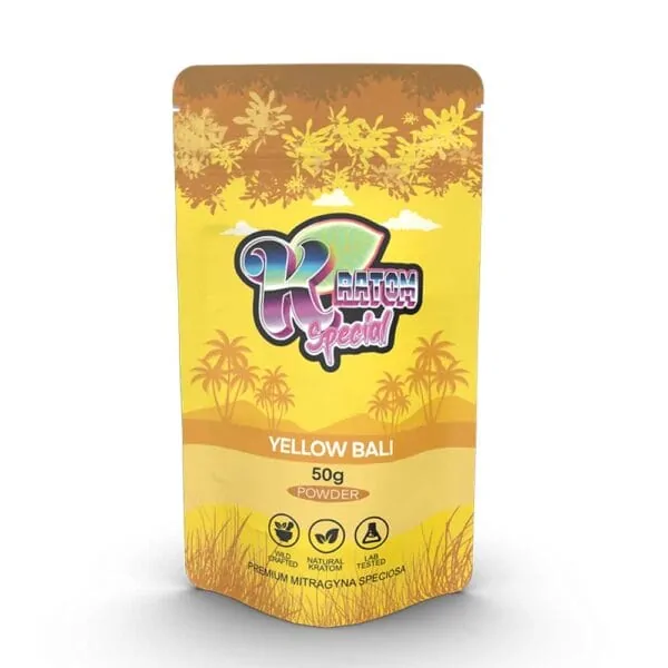 Kratom Pulver 50g Yellow Bali