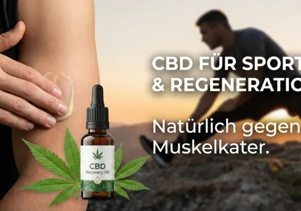 CBD & Sport. Hilft CBD bei Muskelkater bzw. bei der Regeneration.