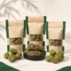 CBD Blüten Klassiker Trio mit den enthaltenen Originalprodukten